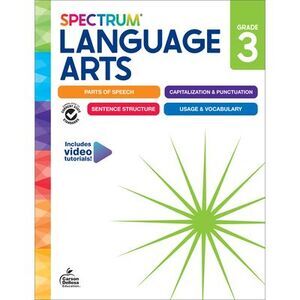 Spectrum Language Arts Workbook, Grade 3 -- Spectrum